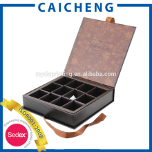 Custom chocolate cardboard box with Dividers
